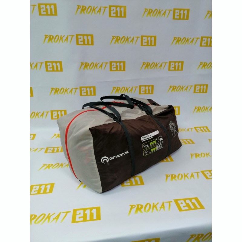 Палатка кемпинговая 4 места  Outveture Twin Sky 4 25000-11000-2500